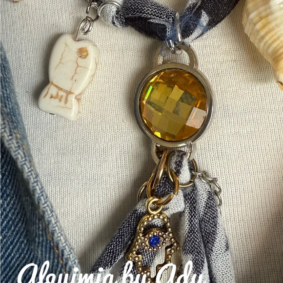 Magenta quartz multi color bracelet - Picture 2 of 2